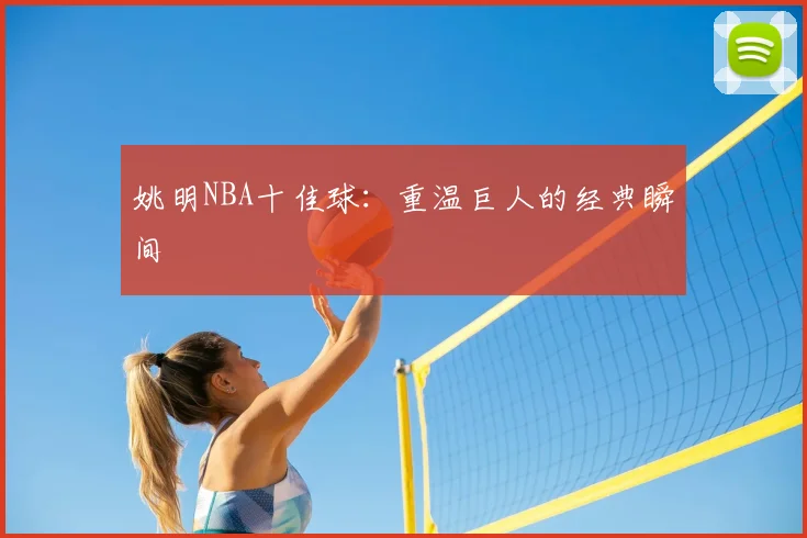 姚明NBA十佳球:重温巨人的经典瞬间