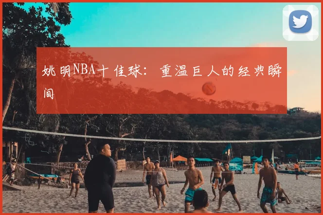 姚明NBA十佳球:重温巨人的经典瞬间